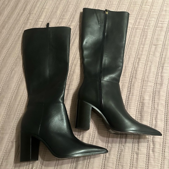 New SCHUTZ 
Mikki Up Block Pointed Toe Knee High Boot - Picture 14 of 16